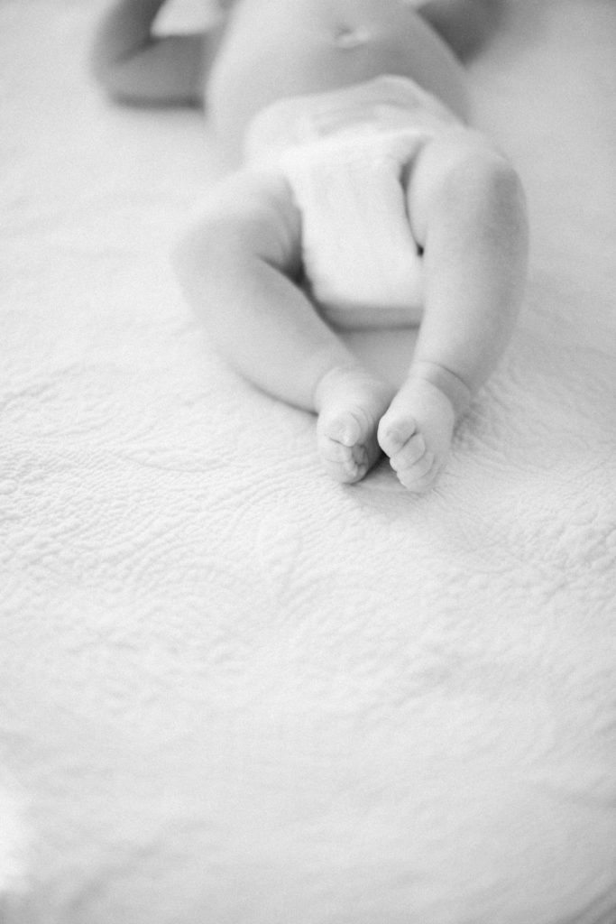 Minneapolis in home newborn photography session